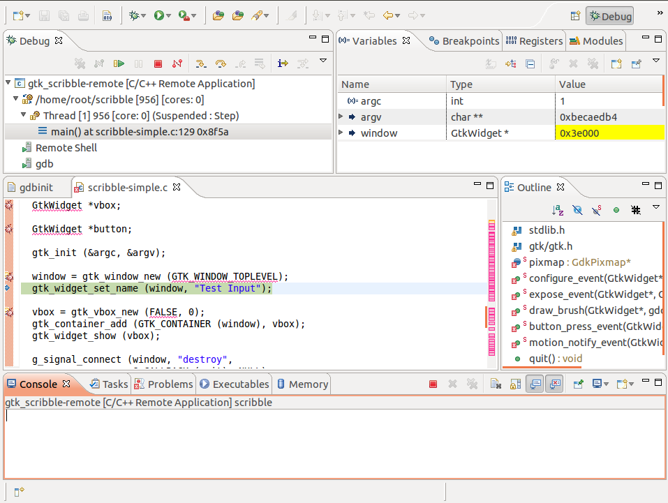Debug Session